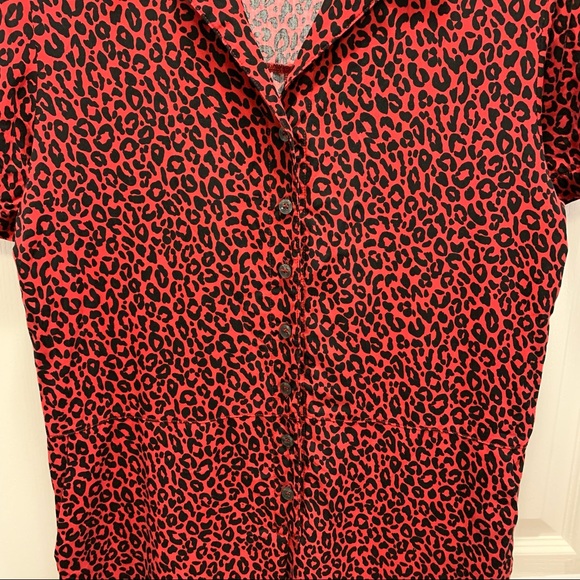 Smash + Tess Roxy Leopard Romper - Picture 6 of 13